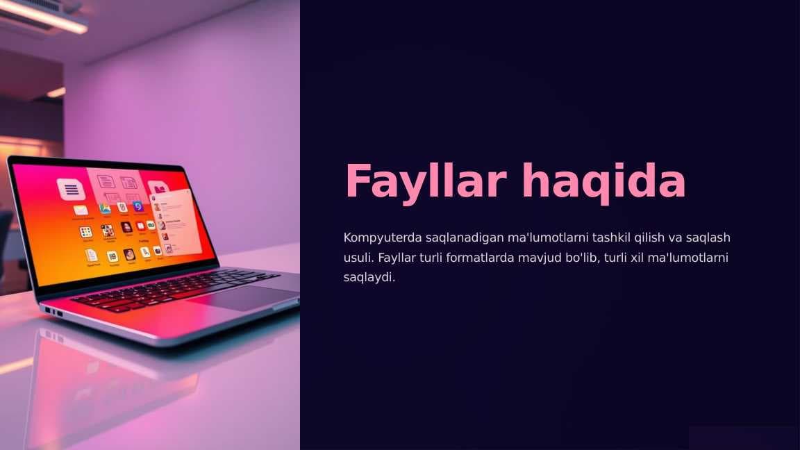 Fayllar haqida