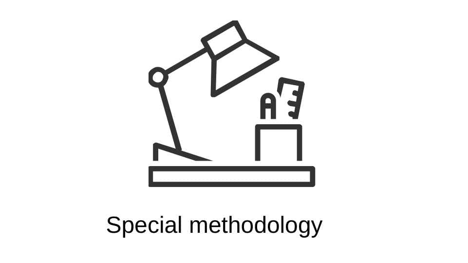 Special methodology
