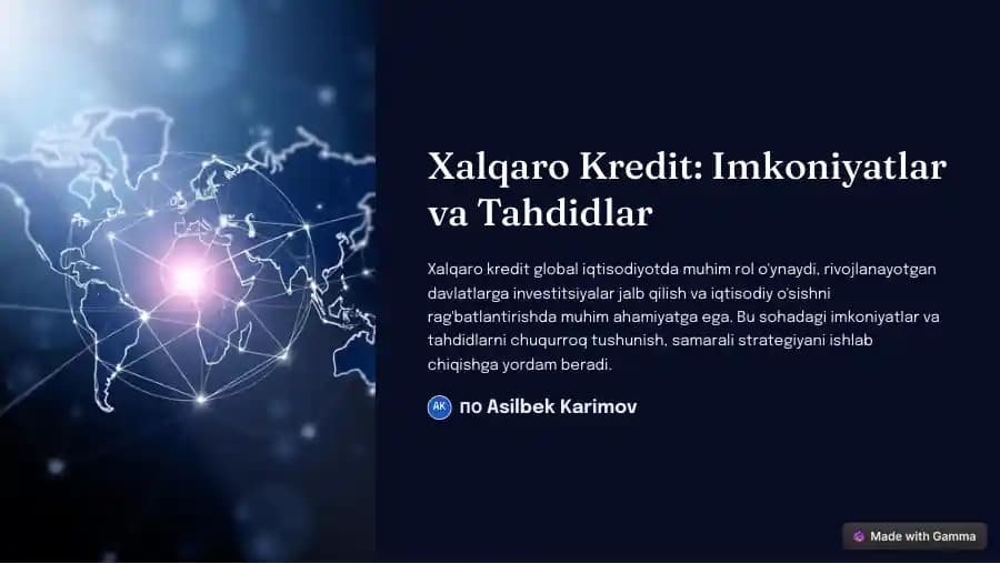 Xalqaro Kreditlar