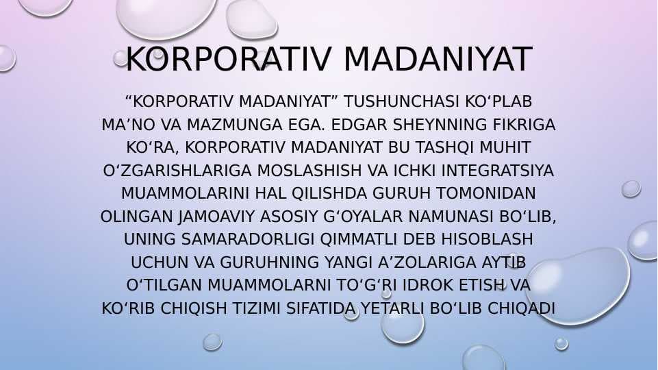 Korporativ madaniyat