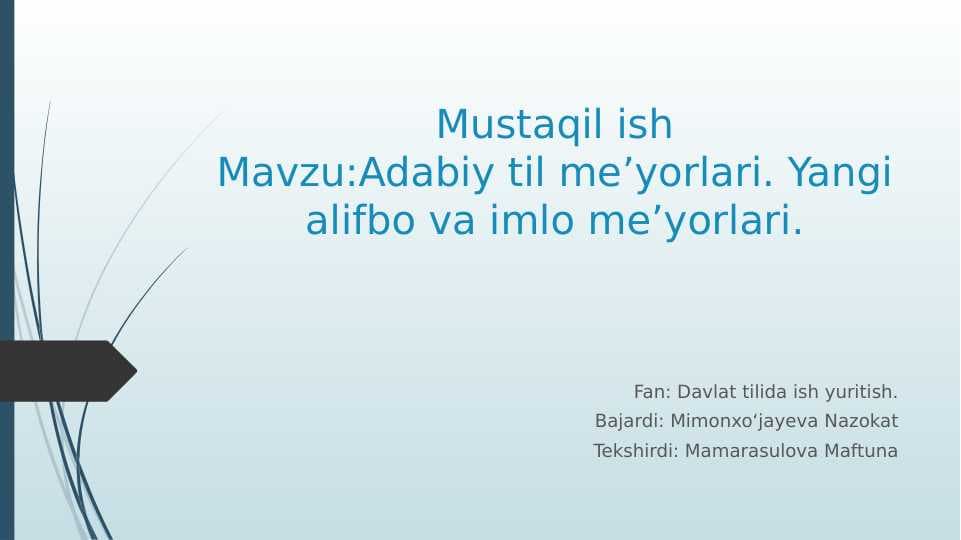 Taqdimot