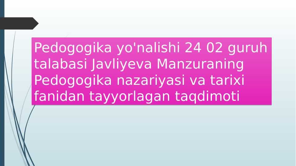 Fuqarolik tarbiyasi
