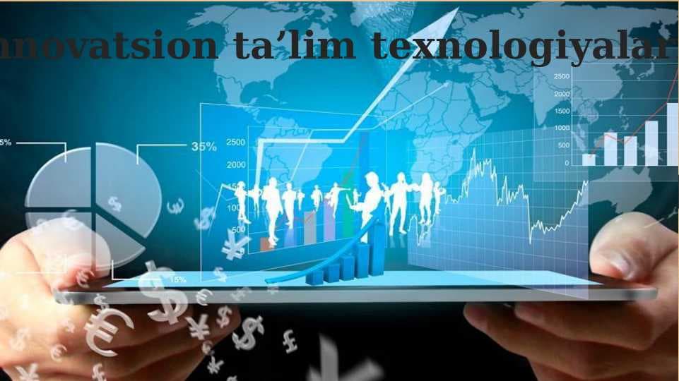 Innovatsion ta’lim texnologiyalari