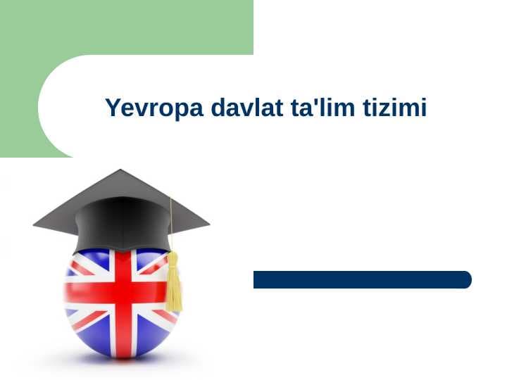 Yevropa davlat ta'lim tizimi