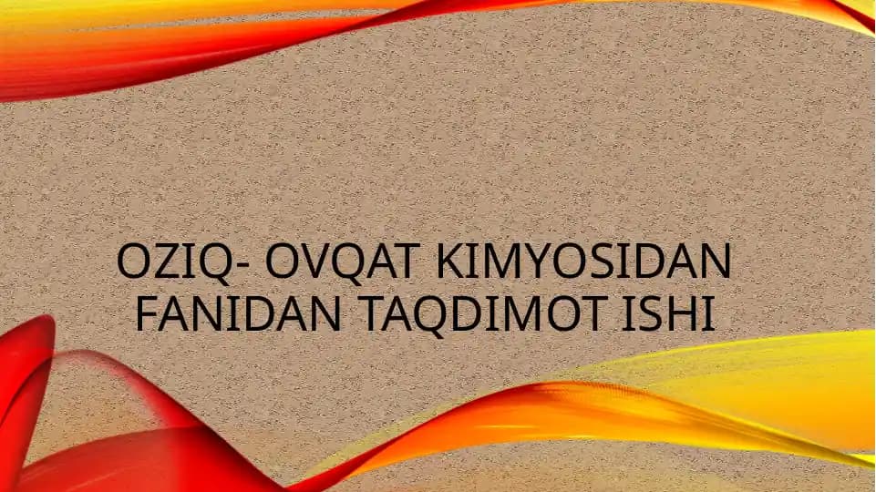 Uglevodlar va ularning fermentlar taʼsirda oʻzgarishi