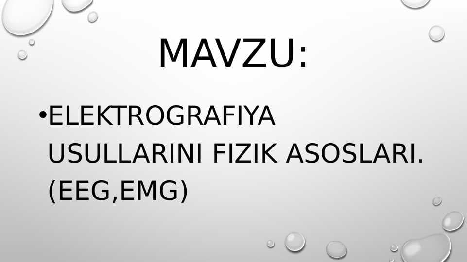 Elektrografiya