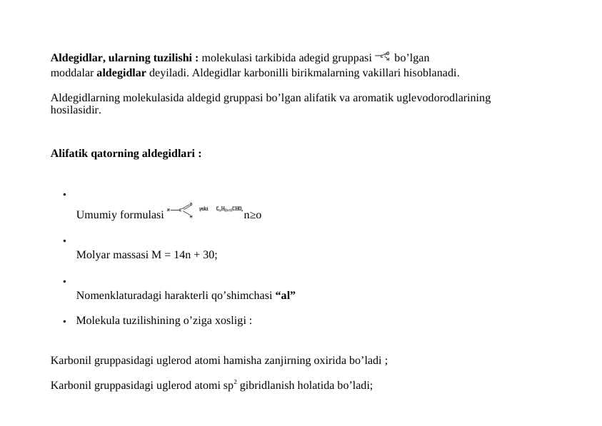 Aldegidlar