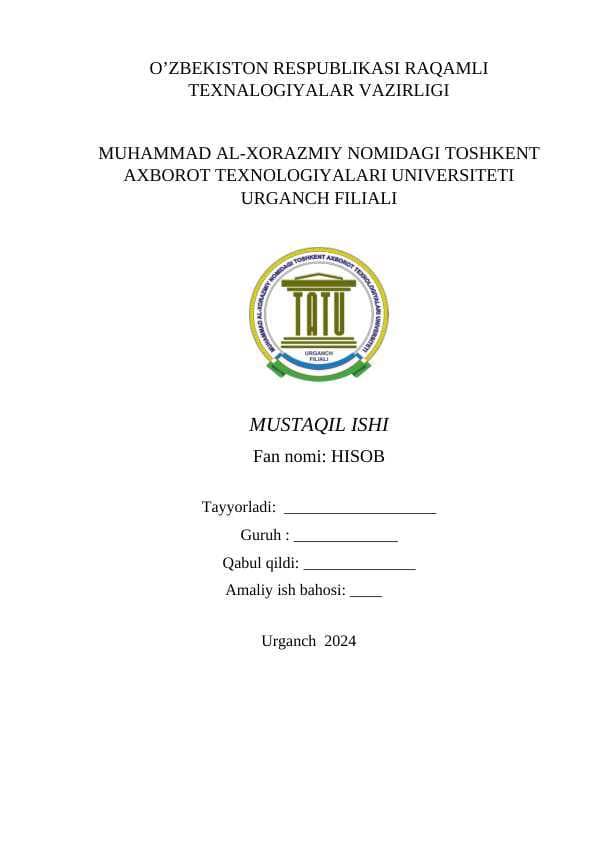 Mashinali oʻqitish algaritmlarida differensial hisob tatbiqlari