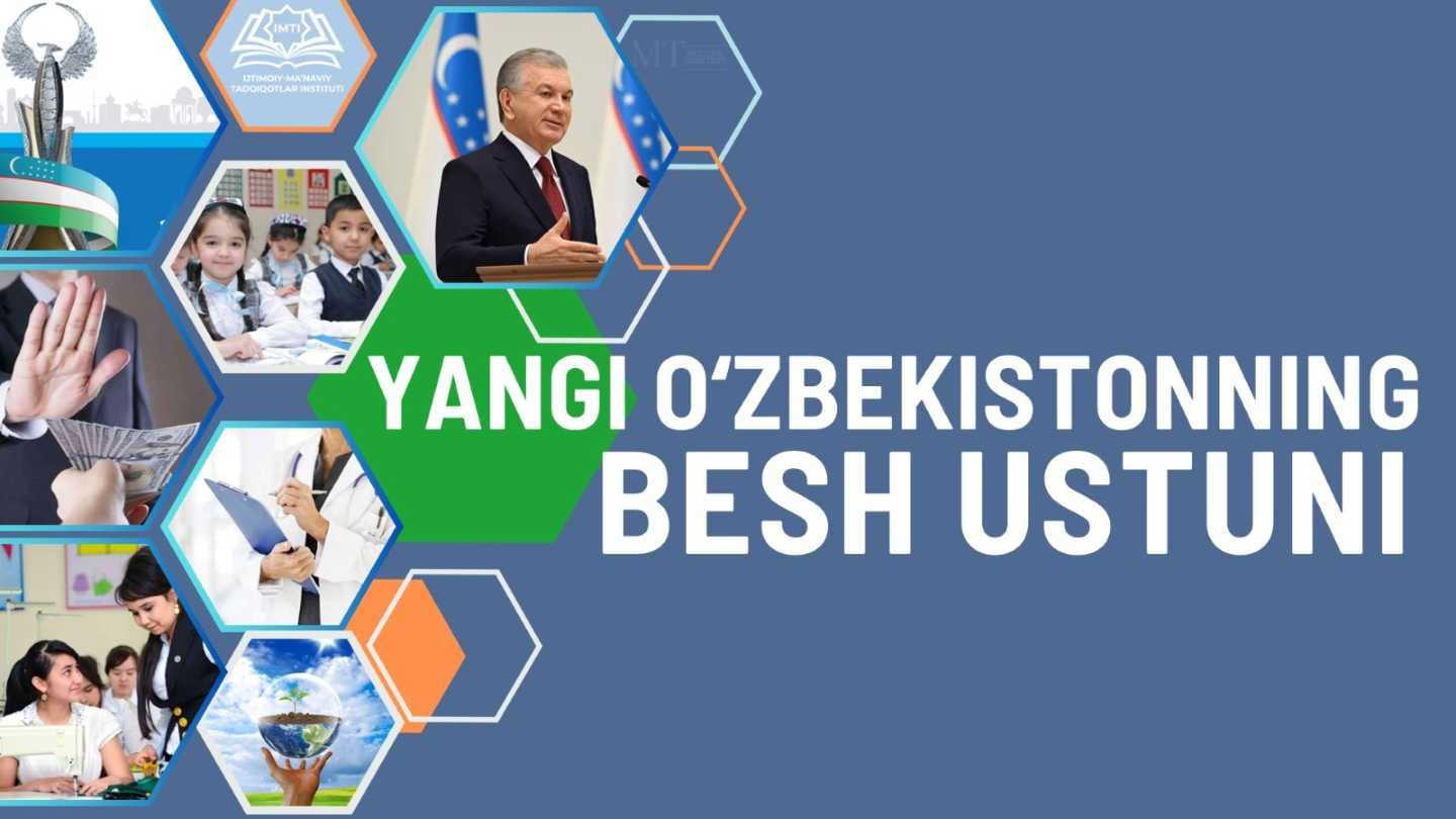 O'zbekistonning besh ustuni