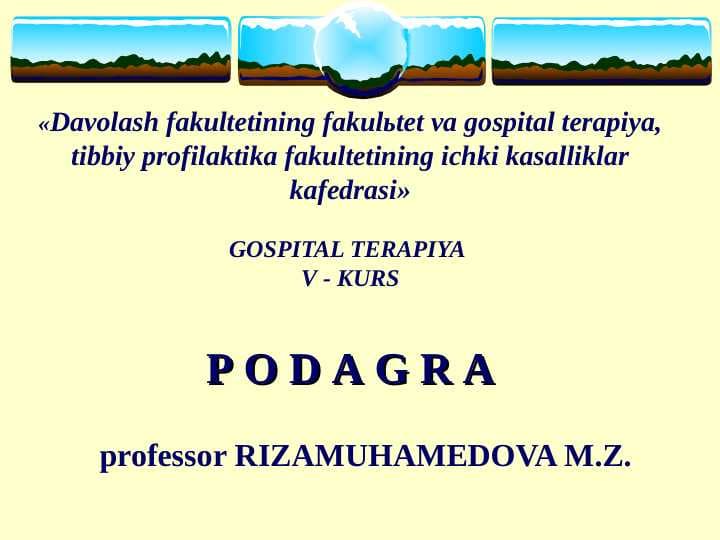 Podagra