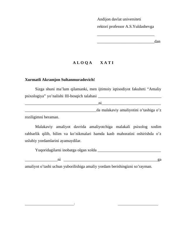 Aloqa xati.docx