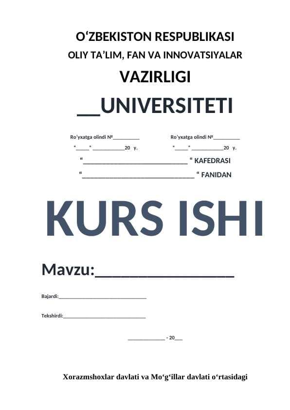 Xorazmshoxlar davlati va Mo‘g‘illar davlati o‘rtasidagi munosabatlar