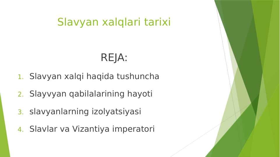 Slavyan xalqlari tarixi
