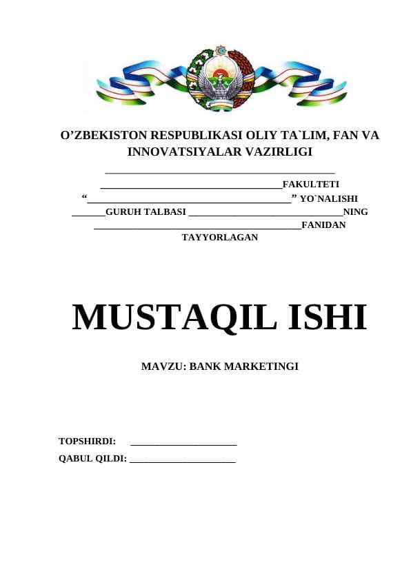 BANK MARKETINGI