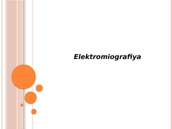 Elektromiografiya
