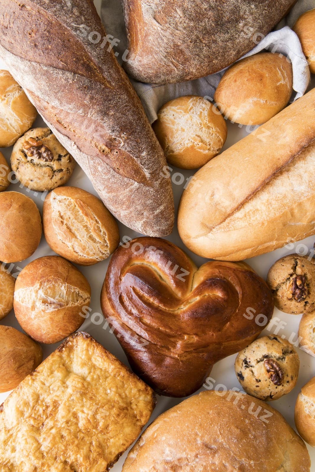 Tekkan non aralashtirmasi | Flat lay bread mix