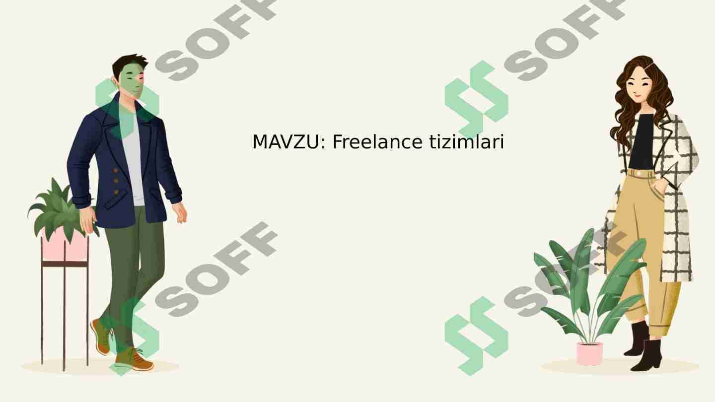 Feenance tizimlari web-feenace saytlari bilan tanishish