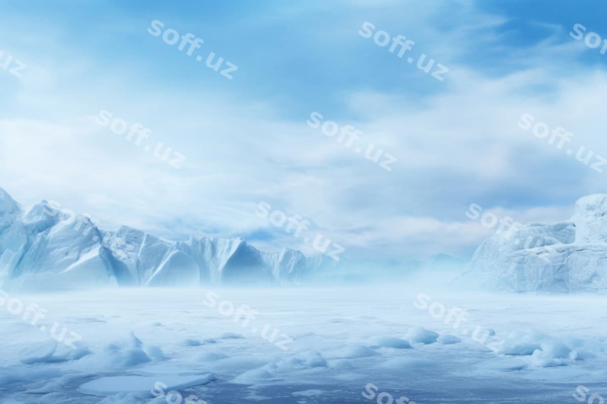 Muzlangan orqa fon nusha maydoni | Frozen background copy space