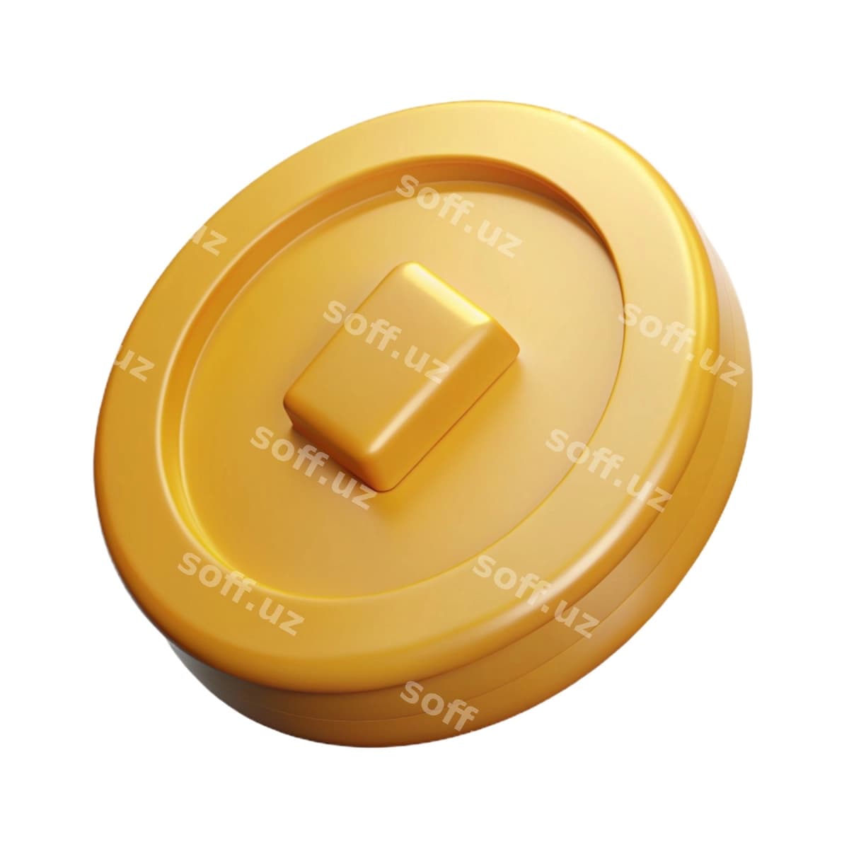 Oltin moneta 3D render | Golden coin 3d render