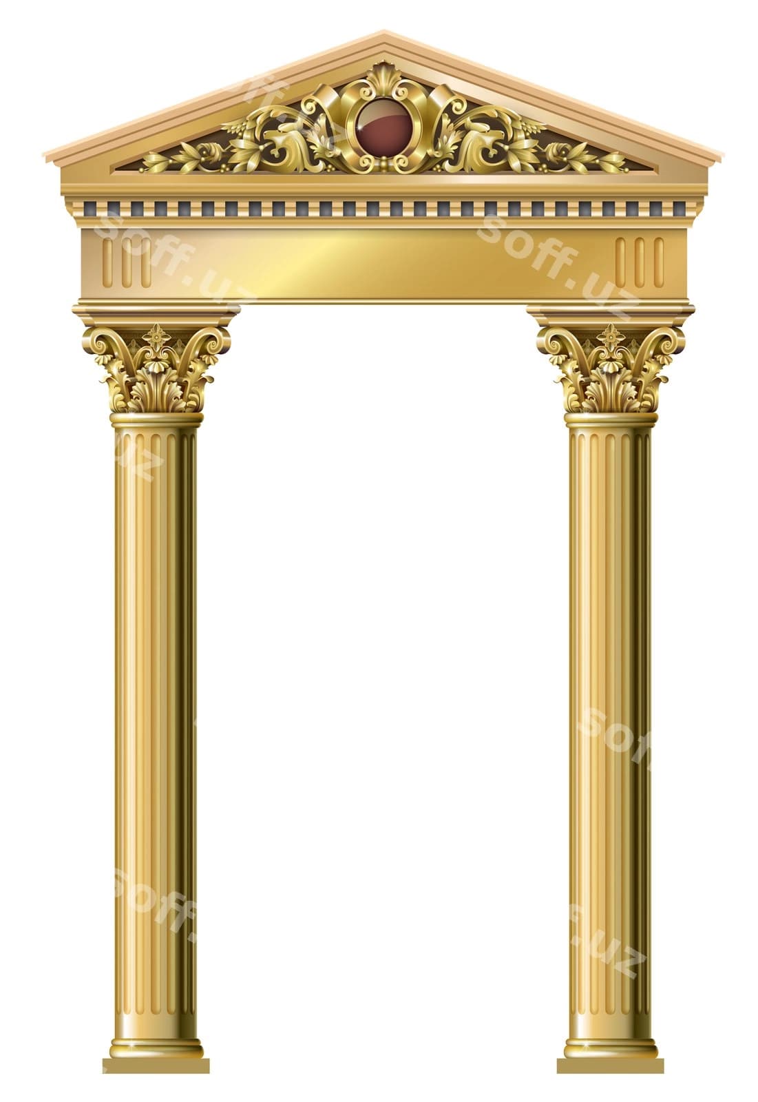 Oltin vintage arch | Golden vintage arch