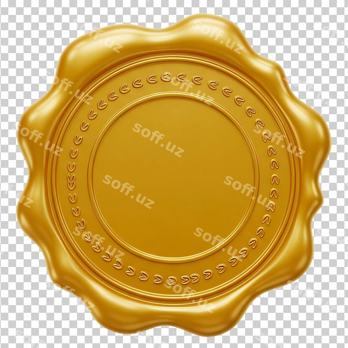 Oq soya moy muhiri | Golden wax seal