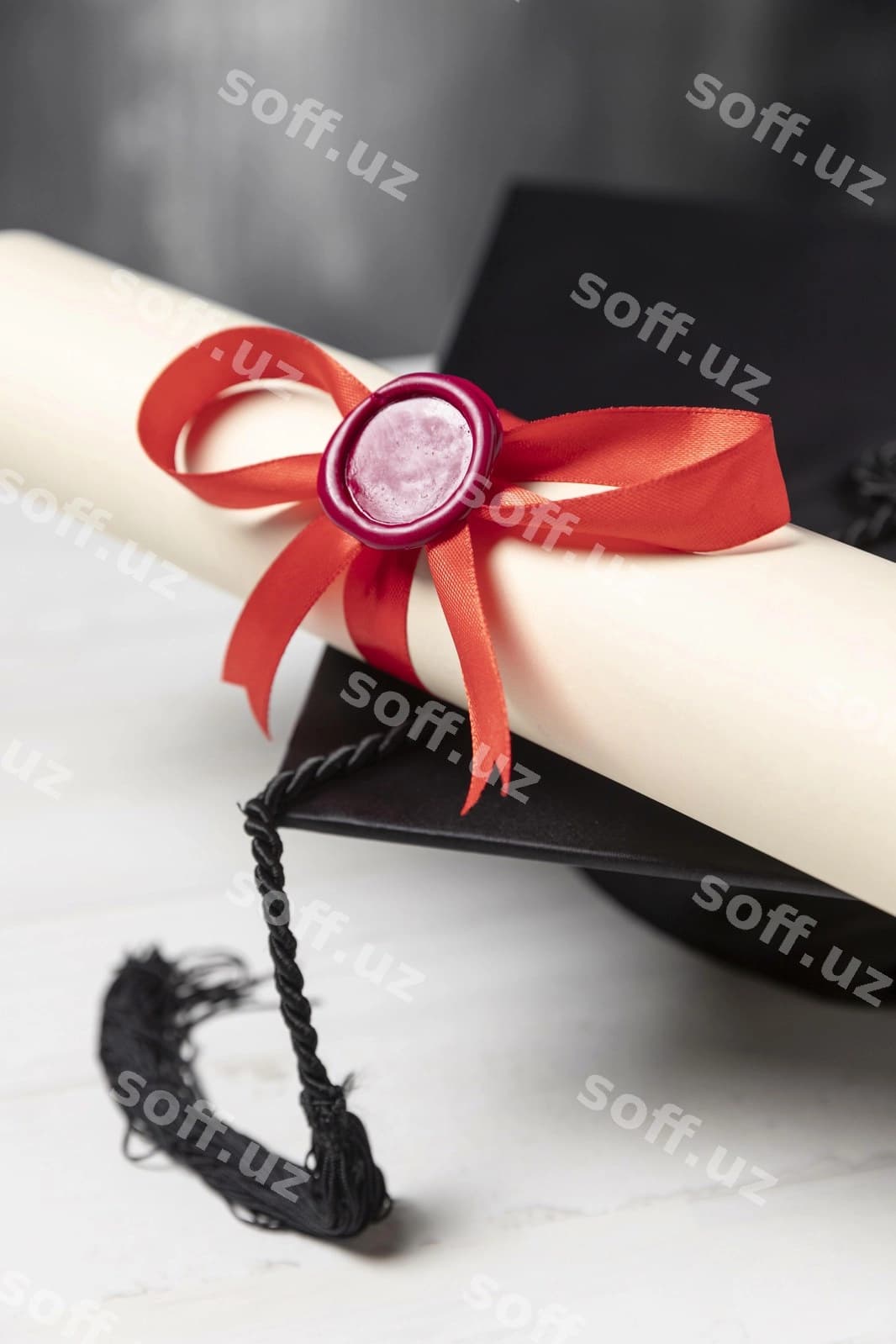 Bitirish diplomasi toga shlyapasi | Gradution diploma toga hat