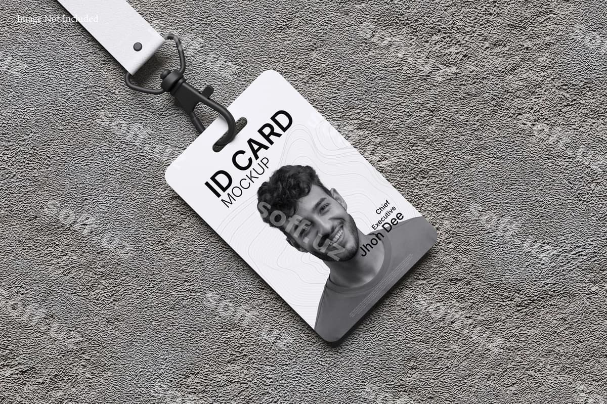 ID karta mockup | Id card mockup