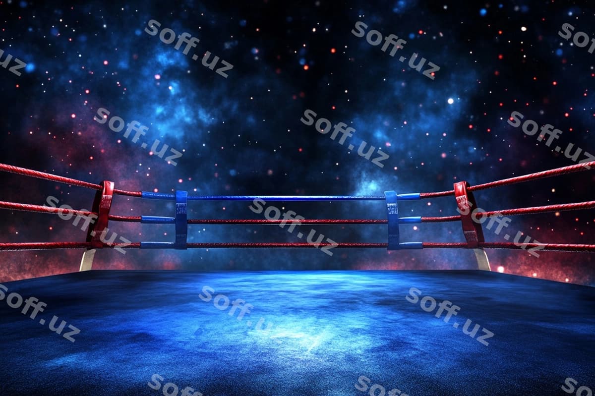 Yorqin boks maydoni | Illuminated boxing ring