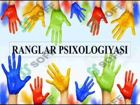 Ranglar psixologiyasi