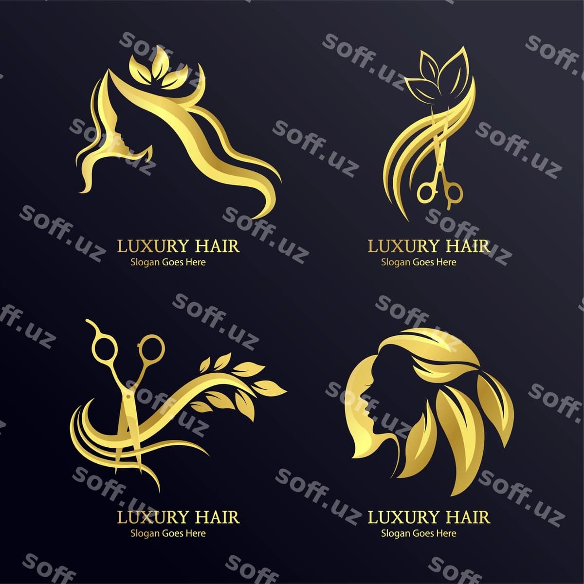 Logo hasharot soch 1 | Logo luxury hair 1
