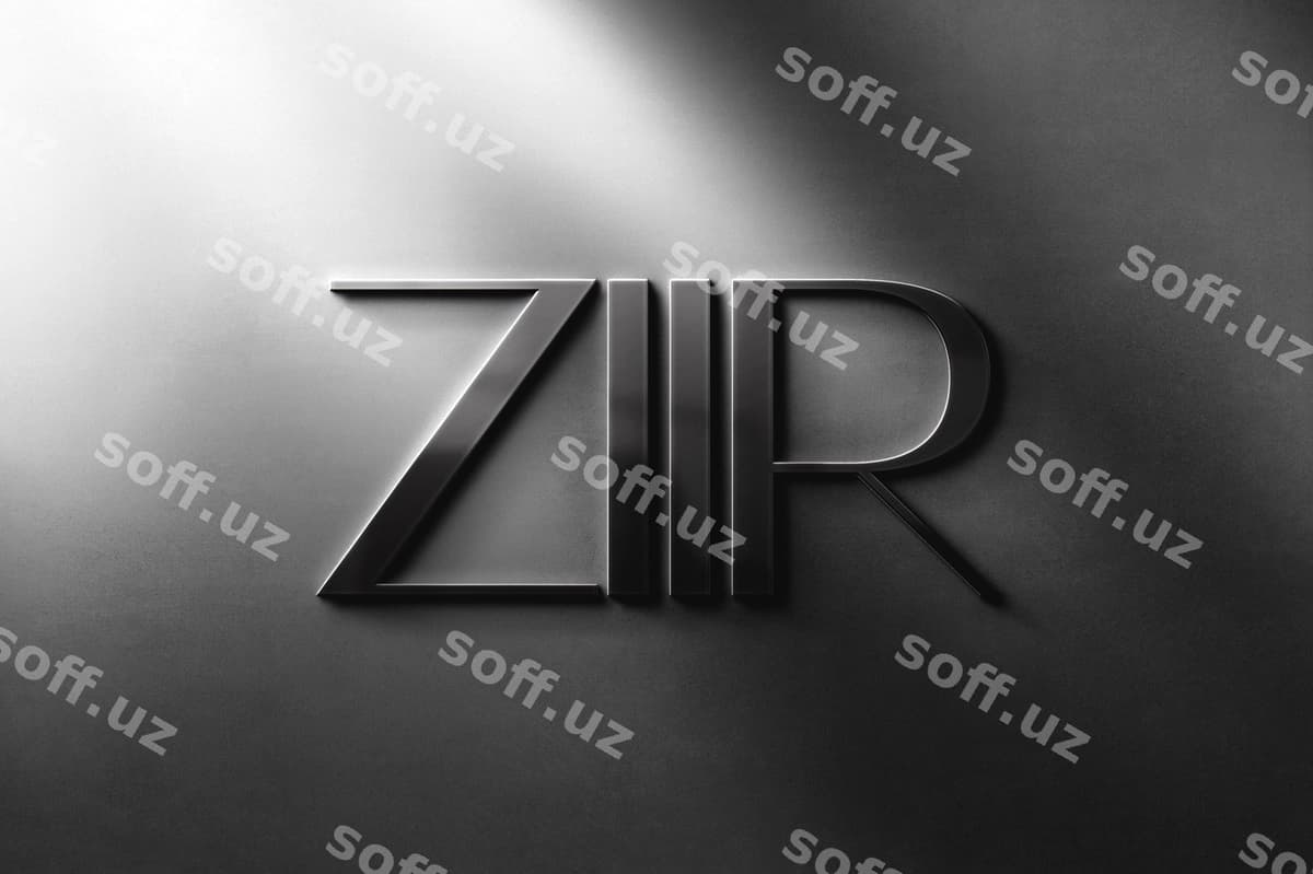 Logo namuna 3D betonli belgi | Logo mockup 3d sign concrete