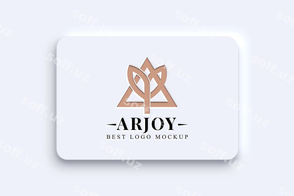 Logotip mockup oq board | Logo mockup white board