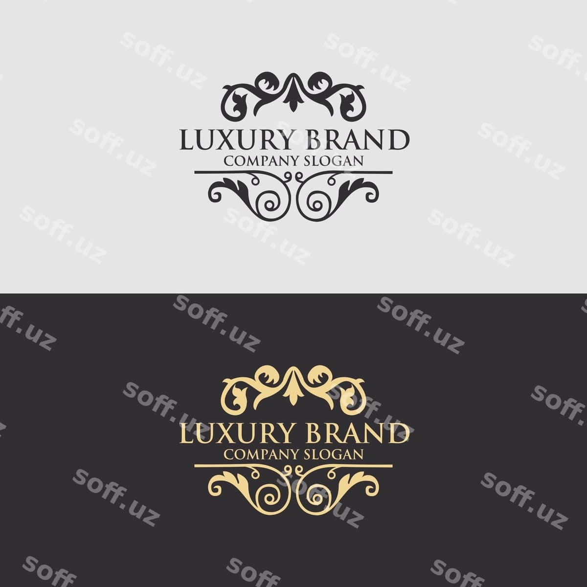 Qimmatbaho logotip shabloni | Luxury logo template