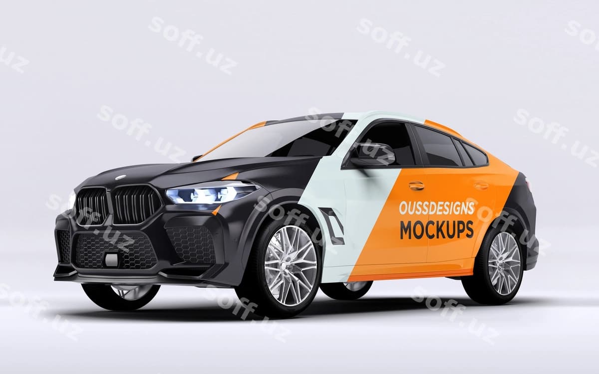 Bog'bon SUV avtomobil modeli | Luxury suv vehicle mockup