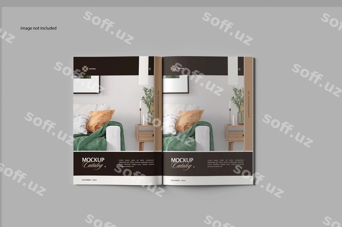 Magazin A4 namuna | Magazine a4 mockup