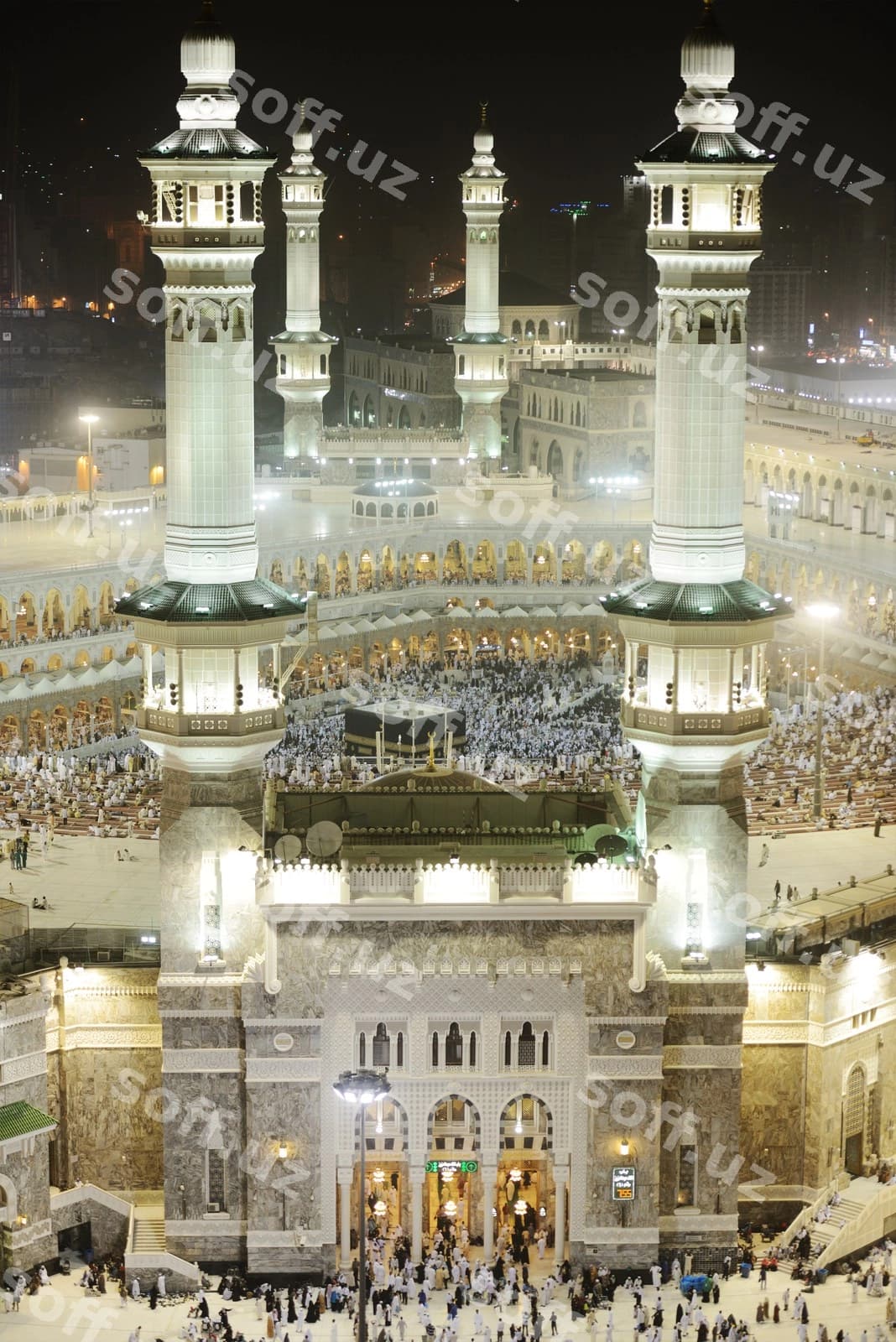 Makkah Kaaba minoretlari | Makkah kaaba minarets