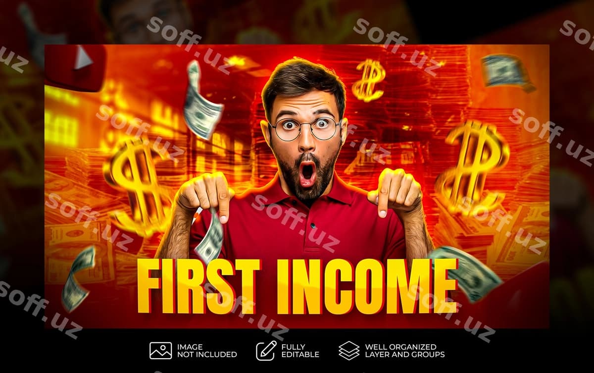 Er qizil rangli ko'ylak kiygan pulni tutmoqda. | Man with man red shirt is holding money