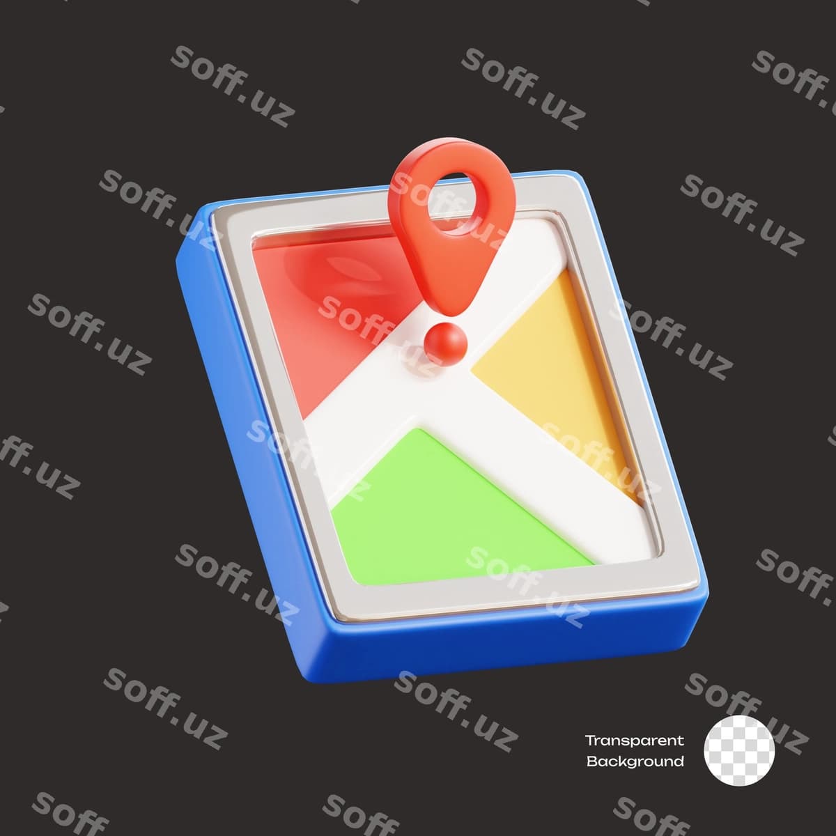 Xarita uch oʻlchovli ikonkalar | Map 3d icons