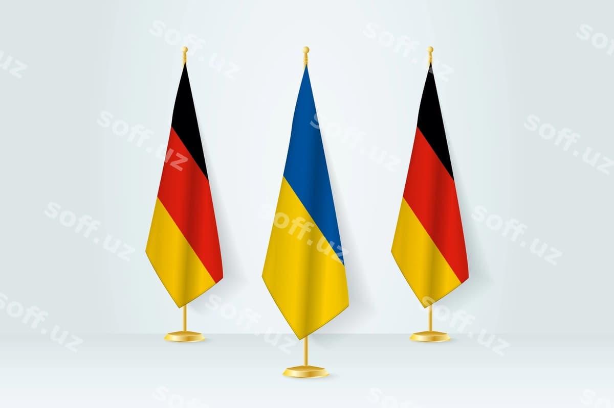 Uchrashuv kontseptsiyasi Ukraina va Germaniya | Meeting concept ukraine germany