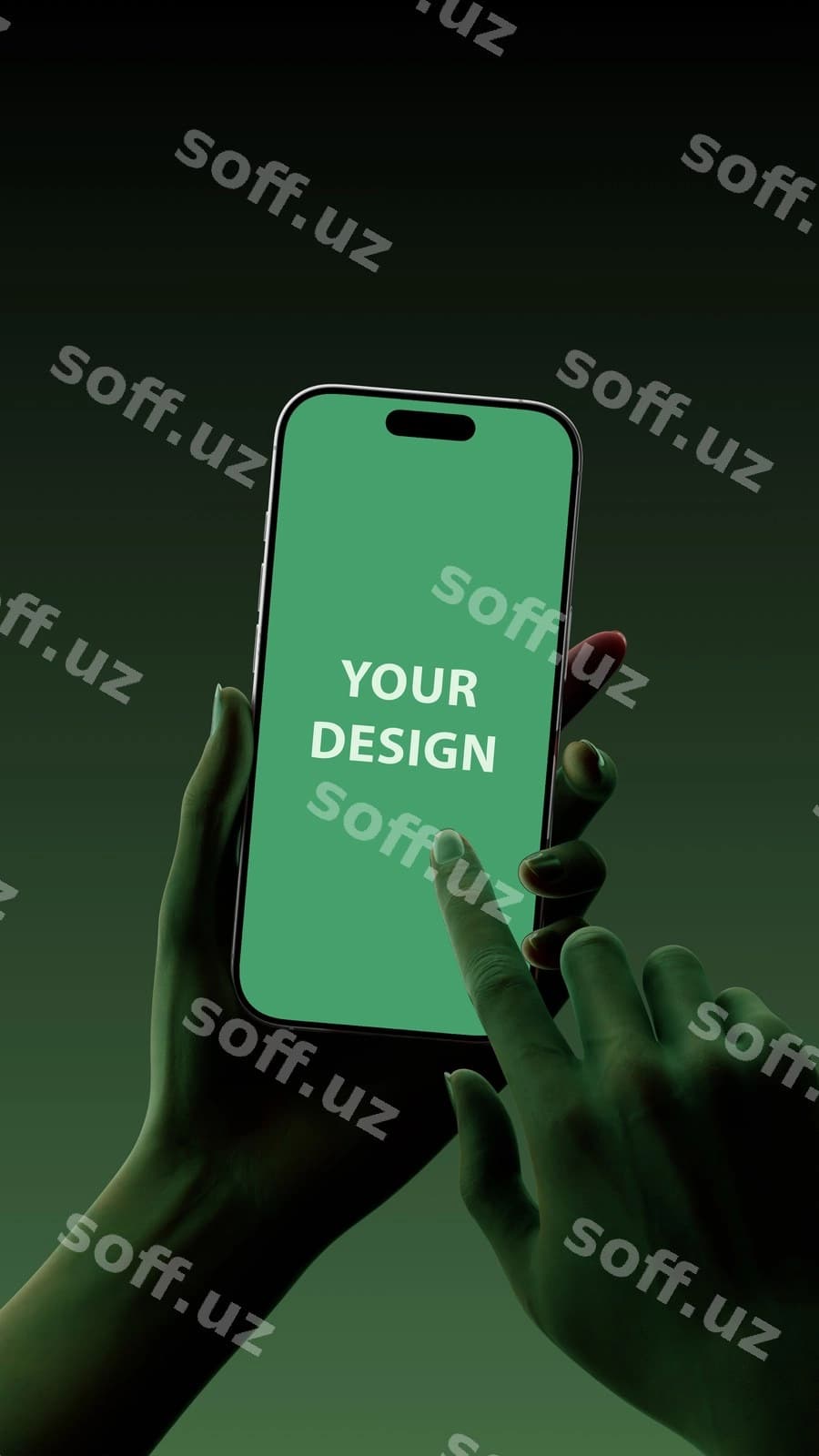 Mobil qo'l mockup | Mobile hand mockup