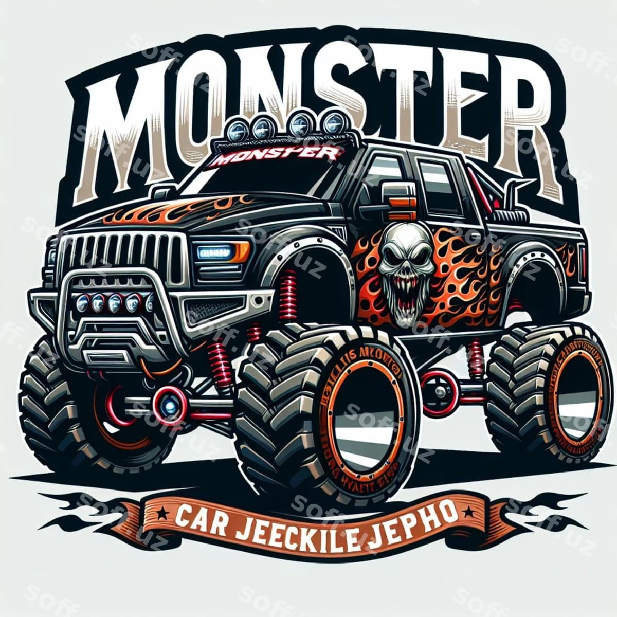 Monster truck dizayni | Monster truck design