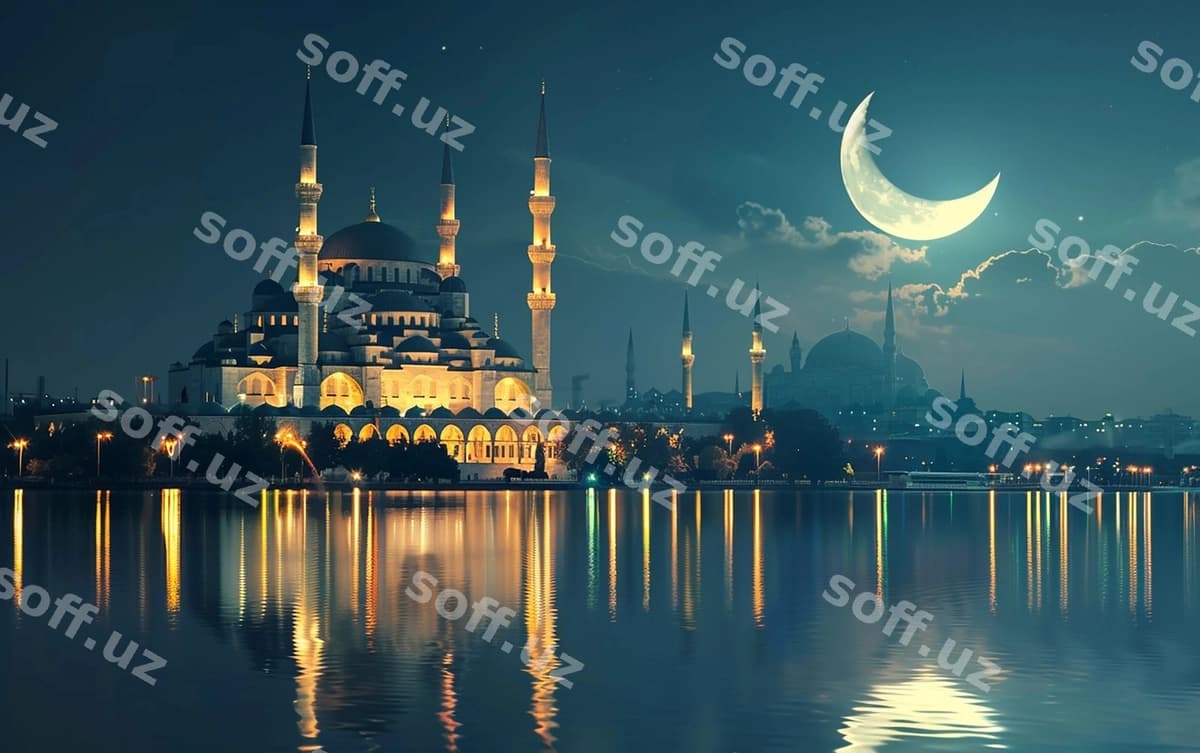 Masjid to'liq hilol | Mosque full moon