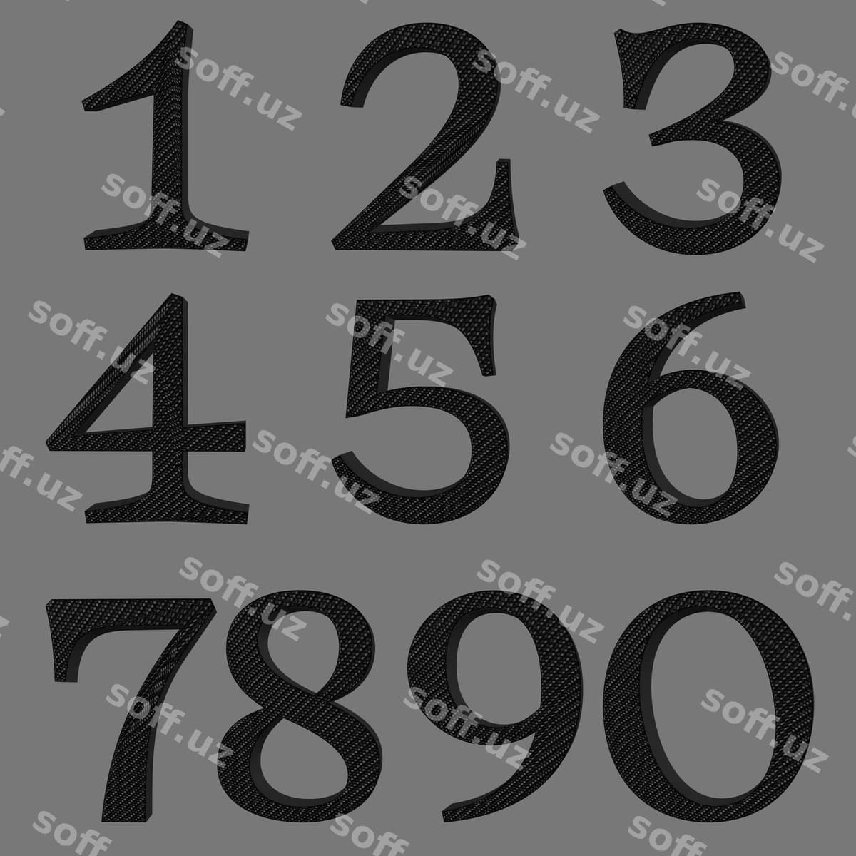Sonlar hisoblash sonlari | Numbers counting numbers