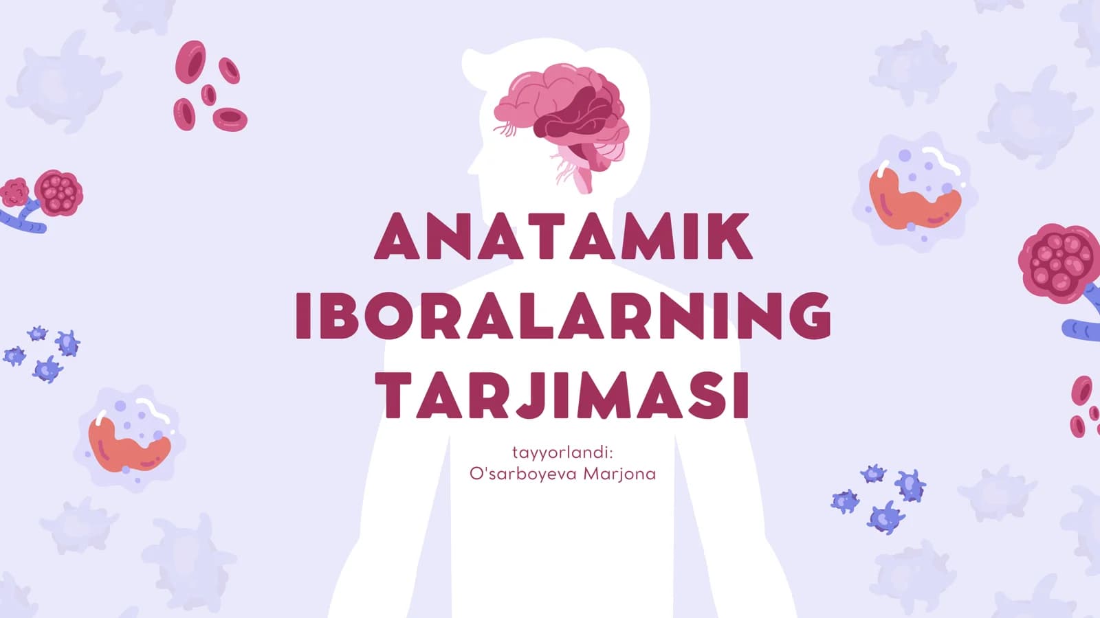 ANATAMIK IBORALARNING TARJIMASI