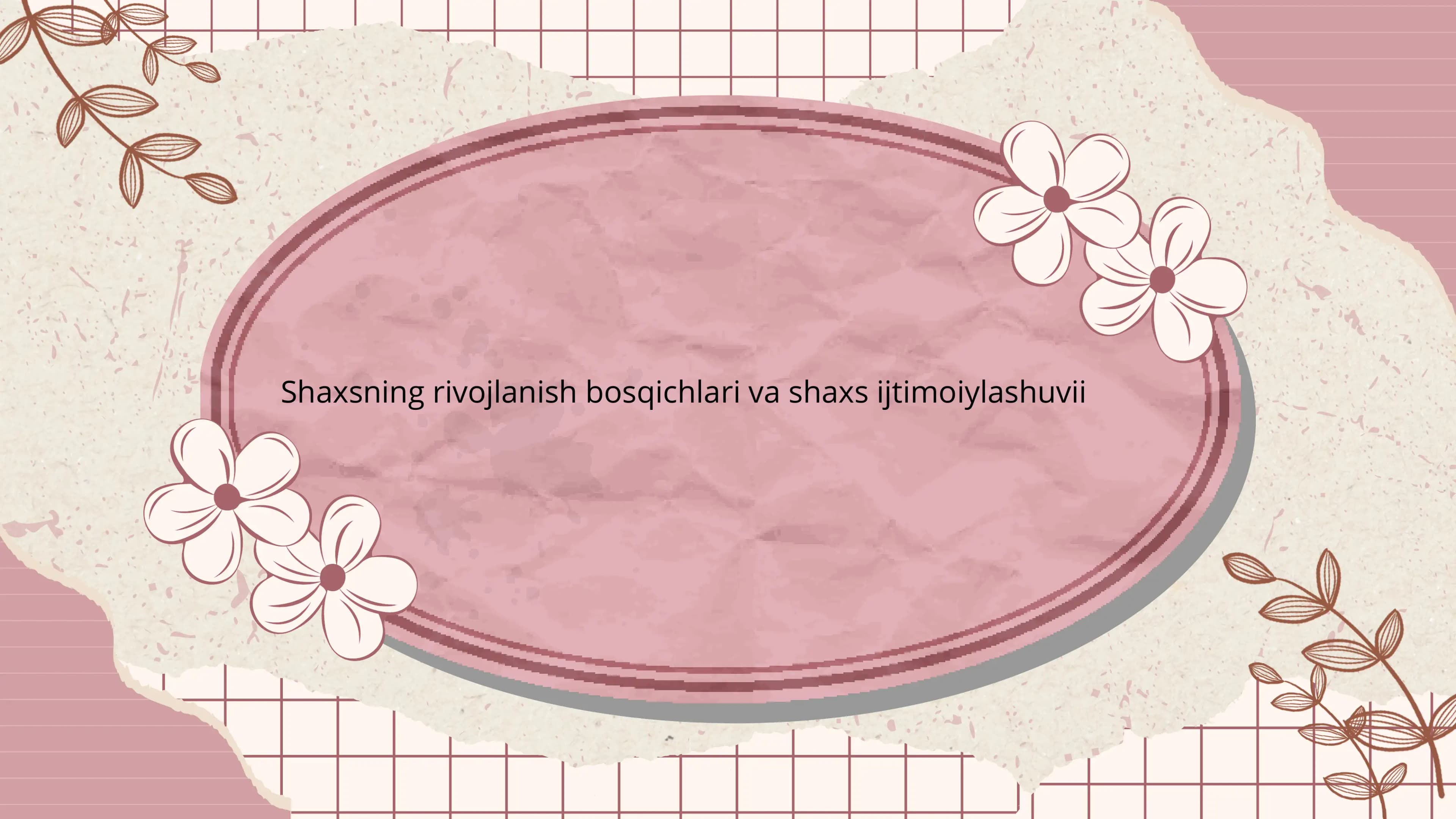 Shaxsiy rivojlanish