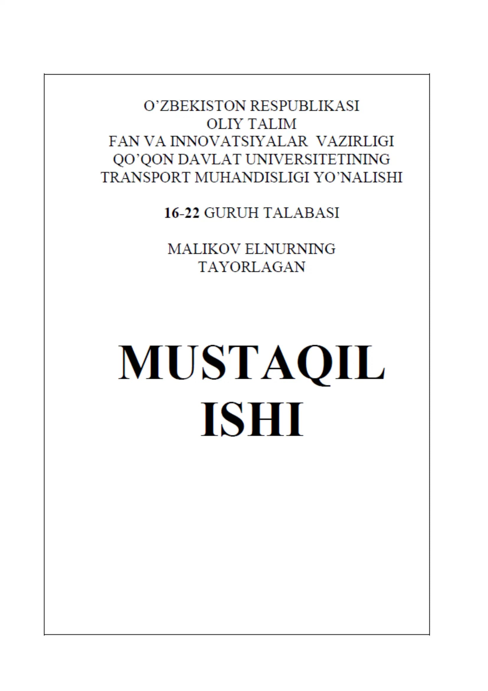 Tekis mexanizmlarning kinematikasini analitik tekshirish