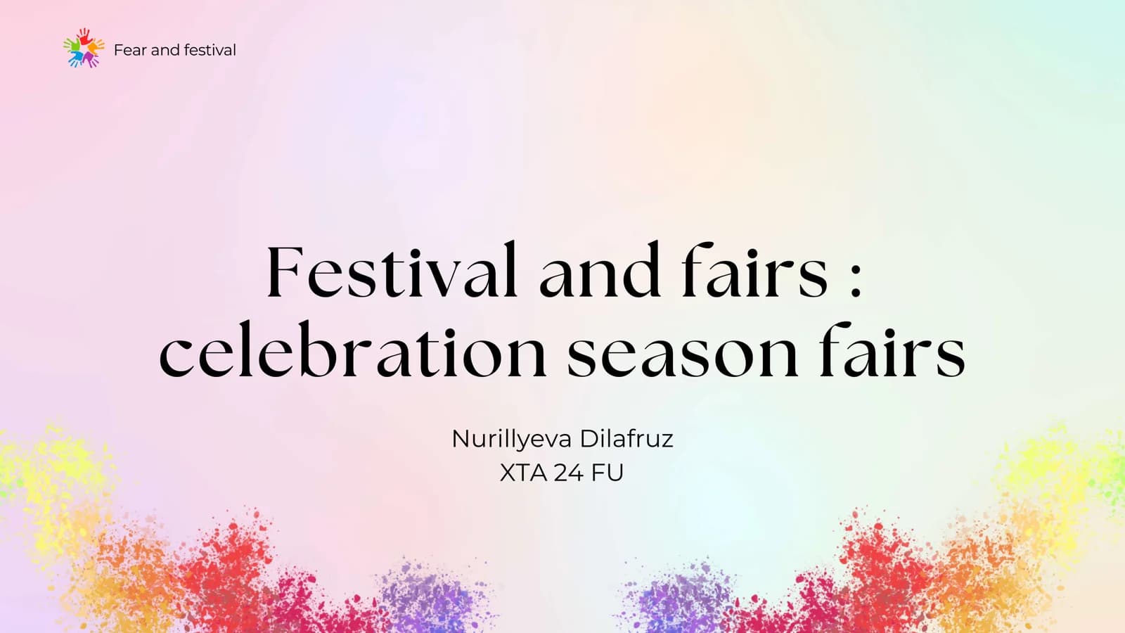 Festival and Fairs