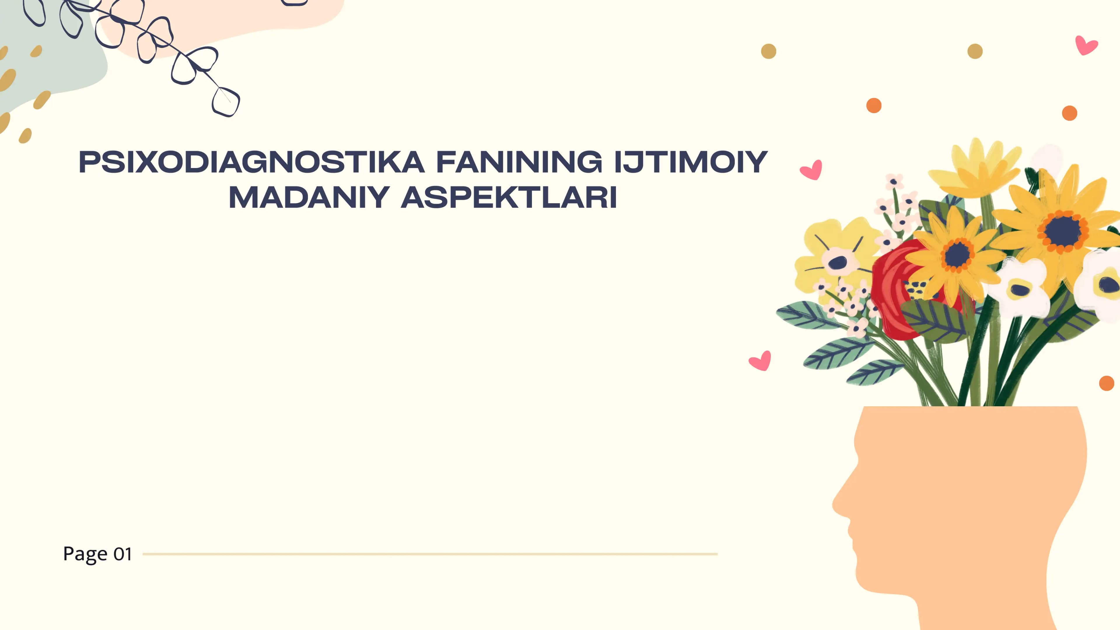 Psixodiagnostika fanining ijtimoiy madaniy aspekrlari
