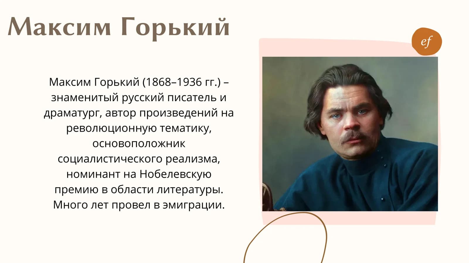 Максим Горький