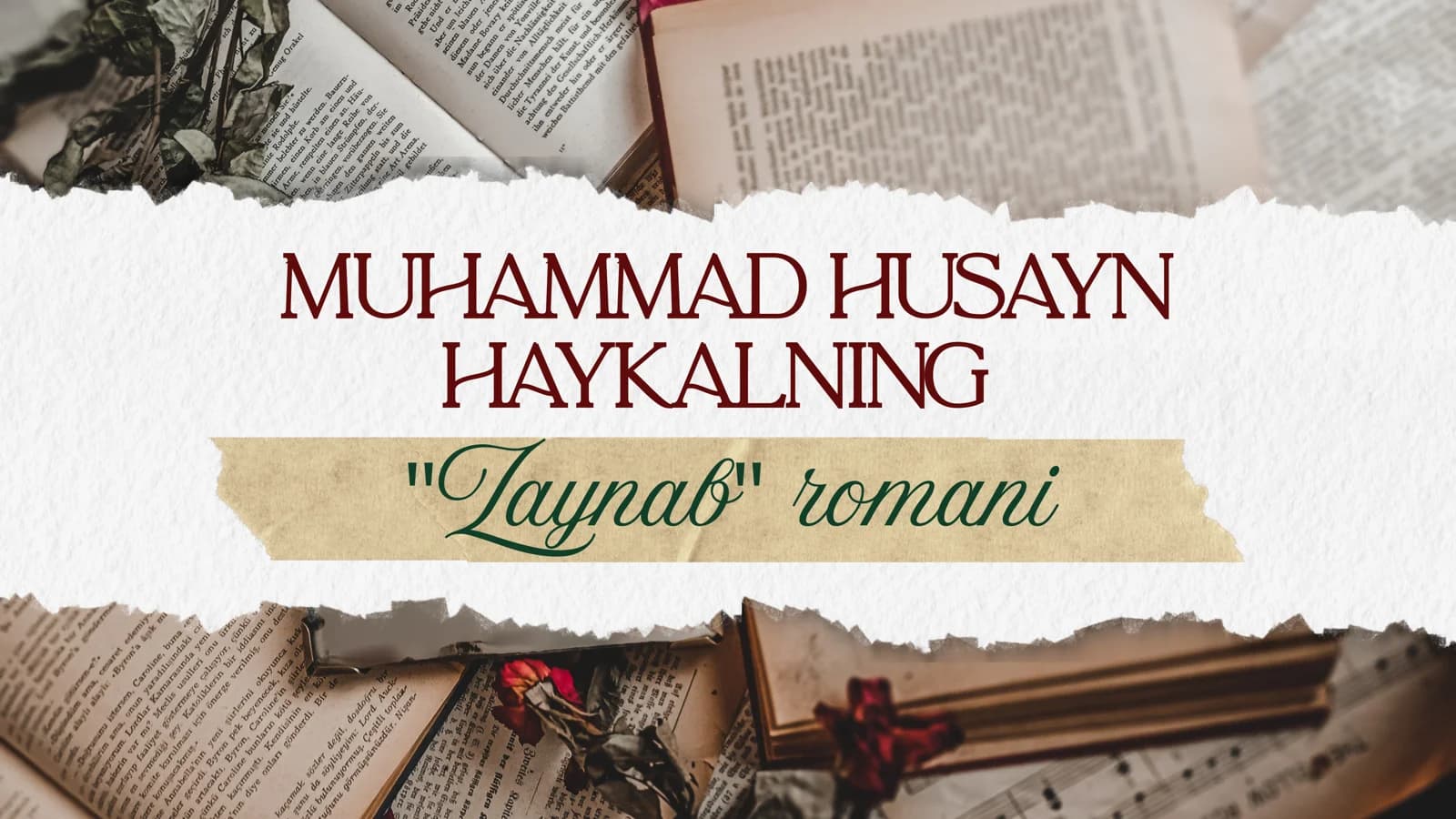 "Zaynab" romani